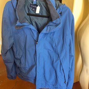 Land’s End blue jacket